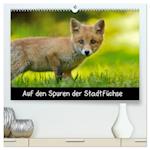 Auf den Spuren der Stadtfüchse (hochwertiger Premium Wandkalender 2025 DIN A2 quer), Kunstdruck in Hochglanz