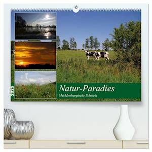 Natur-Paradies Mecklenburgische Schweiz (hochwertiger Premium Wandkalender 2025 DIN A2 quer), Kunstdruck in Hochglanz