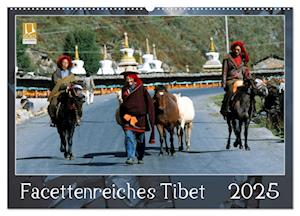 Facettenreiches Tibet (Wandkalender 2025 DIN A2 quer), CALVENDO Monatskalender