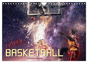 Basketball extrem (Wandkalender 2025 DIN A4 quer), CALVENDO Monatskalender