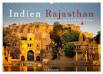 Indien Rajasthan: Unterwegs im Land der Könige (Wandkalender 2025 DIN A2 quer), CALVENDO Monatskalender