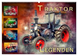 Traktor Legenden (Wandkalender 2025 DIN A2 quer), CALVENDO Monatskalender