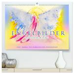 Engelbilder mit Botschaften für die Seele (hochwertiger Premium Wandkalender 2025 DIN A2 quer), Kunstdruck in Hochglanz