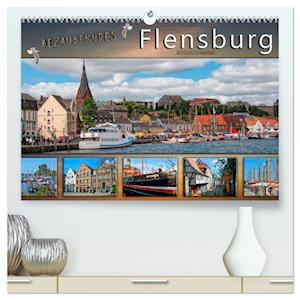 Bezauberndes Flensburg (hochwertiger Premium Wandkalender 2025 DIN A2 quer), Kunstdruck in Hochglanz