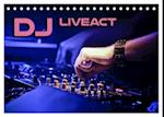 DJ Liveact (Tischkalender 2025 DIN A5 quer), CALVENDO Monatskalender