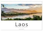 Laos - An den Ufern des Mekong (Wandkalender 2025 DIN A3 quer), CALVENDO Monatskalender