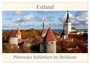 Estland - Pittoreske Schönheit im Baltikum (Wandkalender 2025 DIN A2 quer), CALVENDO Monatskalender