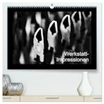 Werkstatt-Impressionen (hochwertiger Premium Wandkalender 2025 DIN A2 quer), Kunstdruck in Hochglanz