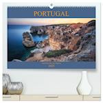 Portugal - Von Porto bis zur Algarve (hochwertiger Premium Wandkalender 2025 DIN A2 quer), Kunstdruck in Hochglanz