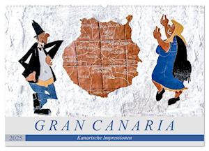 Gran Canaria - Kanarische Impressionen (Wandkalender 2025 DIN A2 quer), CALVENDO Monatskalender