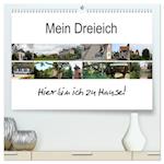 Mein Dreieich (hochwertiger Premium Wandkalender 2025 DIN A2 quer), Kunstdruck in Hochglanz