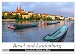 Basel und Laufenburg - Romantische Altstädte am Rhein (Wandkalender 2025 DIN A2 quer), CALVENDO Monatskalender