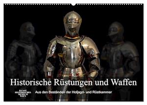 Historische Rüstungen und Waffen (Wandkalender 2025 DIN A2 quer), CALVENDO Monatskalender