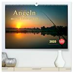 Angeln - meine Leidenschaft (hochwertiger Premium Wandkalender 2025 DIN A2 quer), Kunstdruck in Hochglanz