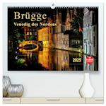 Brügge - Venedig des Nordens (hochwertiger Premium Wandkalender 2025 DIN A2 quer), Kunstdruck in Hochglanz