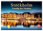 Stockholm - Venedig des Nordens (Wandkalender 2025 DIN A3 quer), CALVENDO Monatskalender