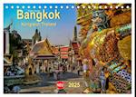 Bangkok - Königreich Thailand (Tischkalender 2025 DIN A5 quer), CALVENDO Monatskalender