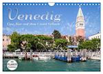 VENEDIG Eine Tour auf dem Canal Grande (Wandkalender 2025 DIN A4 quer), CALVENDO Monatskalender