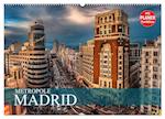 Metropole Madrid (Wandkalender 2025 DIN A2 quer), CALVENDO Monatskalender