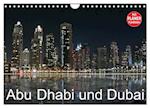 Abu Dhabi und Dubai (Wandkalender 2025 DIN A4 quer), CALVENDO Monatskalender