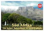 Süd Afrika - vom Krüger Nationalpark bis nach Kapstadt (Wandkalender 2025 DIN A2 quer), CALVENDO Monatskalender