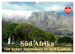 Süd Afrika - vom Krüger Nationalpark bis nach Kapstadt (Wandkalender 2025 DIN A3 quer), CALVENDO Monatskalender