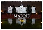 Madrid bei Nacht (Wandkalender 2025 DIN A2 quer), CALVENDO Monatskalender