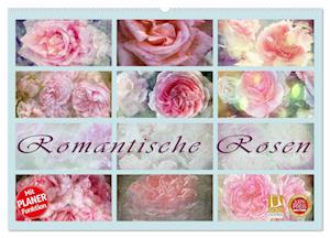 Romantische Rosen (Wandkalender 2025 DIN A2 quer), CALVENDO Monatskalender