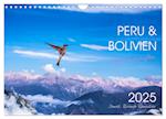 Peru und Bolivien - Traumlandschaften (Wandkalender 2025 DIN A4 quer), CALVENDO Monatskalender