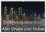 Abu Dhabi und Dubai (Wandkalender 2025 DIN A2 quer), CALVENDO Monatskalender