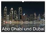 Abu Dhabi und Dubai (Wandkalender 2025 DIN A3 quer), CALVENDO Monatskalender