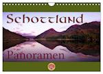 Schottland Panoramen (Wandkalender 2025 DIN A4 quer), CALVENDO Monatskalender