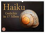 Haiku - Gedichte in 17 Silben (Wandkalender 2025 DIN A3 quer), CALVENDO Monatskalender