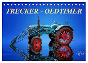 Trecker - Oldtimer (Tischkalender 2025 DIN A5 quer), CALVENDO Monatskalender