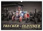 Trecker - Oldtimer / Geburtstagskalender (Wandkalender 2025 DIN A3 quer), CALVENDO Monatskalender