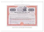 Aktien & Wertpapiere / CH-Version (Wandkalender 2025 DIN A4 quer), CALVENDO Monatskalender