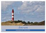 Amrum - stimmungsvolle Nordseebilder (Wandkalender 2025 DIN A3 quer), CALVENDO Monatskalender