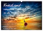 Friesland - verzauberte Landschaft an der Nordsee / CH-Version (Wandkalender 2025 DIN A3 quer), CALVENDO Monatskalender