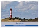 Amrum - stimmungsvolle Nordseebilder (Wandkalender 2025 DIN A4 quer), CALVENDO Monatskalender