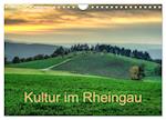 Kultur im Rheingau (Wandkalender 2025 DIN A4 quer), CALVENDO Monatskalender