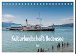 Kulturlandschaft Bodensee - Teil I (Tischkalender 2025 DIN A5 quer), CALVENDO Monatskalender