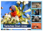 Tierisches Down Under - live erleben (Wandkalender 2025 DIN A3 quer), CALVENDO Monatskalender