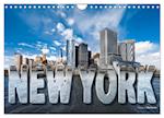 New York (Wandkalender 2025 DIN A4 quer), CALVENDO Monatskalender