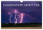 Faszination Gewitter (Wandkalender 2025 DIN A4 quer), CALVENDO Monatskalender