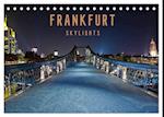 Frankfurt Skylights 2025 (Tischkalender 2025 DIN A5 quer), CALVENDO Monatskalender