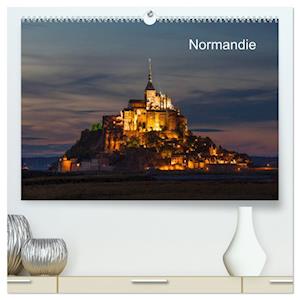 Normandie (hochwertiger Premium Wandkalender 2025 DIN A2 quer), Kunstdruck in Hochglanz