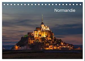 Normandie (Tischkalender 2025 DIN A5 quer), CALVENDO Monatskalender