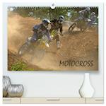 Motocross (hochwertiger Premium Wandkalender 2025 DIN A2 quer), Kunstdruck in Hochglanz