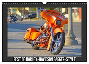 BEST OF HARLEY-DAVIDSON BAGGER-STYLE (Wandkalender 2025 DIN A3 quer), CALVENDO Monatskalender