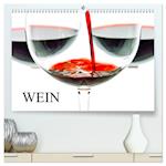 Wein (hochwertiger Premium Wandkalender 2025 DIN A2 quer), Kunstdruck in Hochglanz